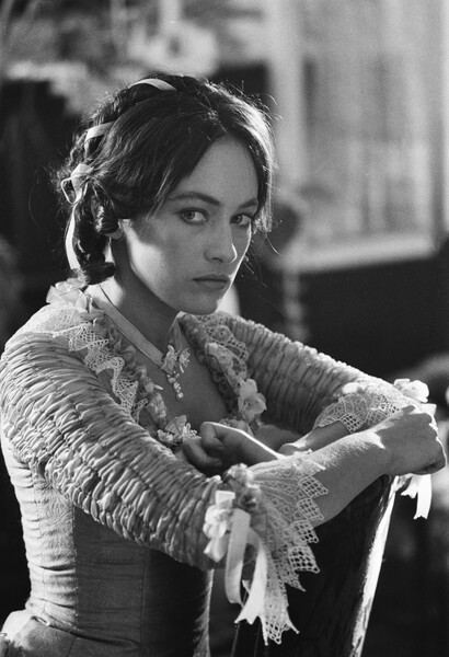 Лариса Гузеева во время съемок художественного фильма &laquo;Жестокий романс&raquo;, 1983&nbsp;год