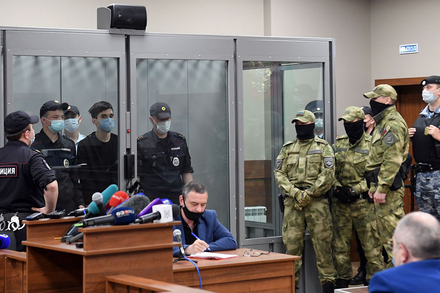 Ильназ Галявиев в&nbsp;зале заседаний Советского районного суда Казани, 12&nbsp;мая 2021&nbsp;года 