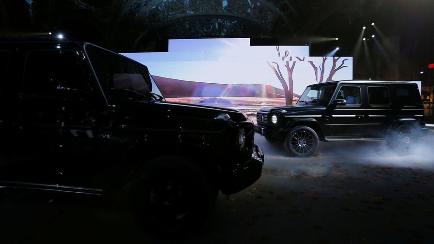 Презентация Mercedes G-Class на&nbsp;автосалоне в&nbsp;Детройте, январь 2018 года
