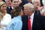 Дональд Трамп и его супруга Меланья на инаугурации 45-го президента США, 20 января 2017 года