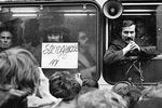 Бывший президент Польши и основатель фонда Солидарность Лех Валенса, 1980 год