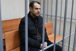 Борис Гриц во время рассмотрения ходатайства следствия об аресте в Пресненском суде Москвы, 24 октября 2017 года
