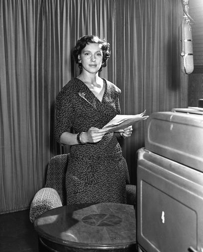 Валентина Леонтьева, 1957 год