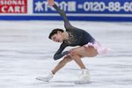 Россиянка Евгения Медведева на чемпионате мира по фигурному катанию в Хельсинки