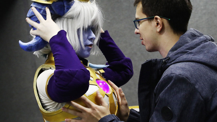 Во время выставки &laquo;Игромир&raquo; и фестиваля Comic Con Russia в&nbsp;Москве, 3 октября 2019 года