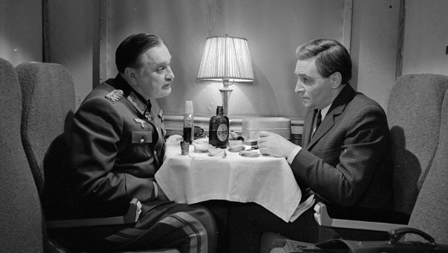 Кадр из сериала «Семнадцать мгновений весны» (1973)