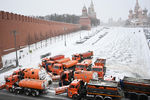 Во время снегопада в Москве, 12 февраля 2021 года