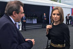 Режиссер Алексей Учитель и депутат Госдумы Наталья Поклонская