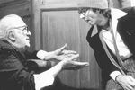 Федерико Феллини и Роберто Бениньи, 1993 год