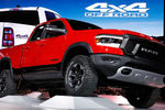 Пикап Dodge Ram 1500 Rebel на автосалоне в Детройте, январь 2018 года