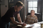 <b>«Судья» (2014)</b>
<br><br>
Классная юридическая драма, в которой успешный адвокат (Дауни-младший) приезжает в родной город на похороны матери и узнает, что его отца, местного судью (Роберт Дювалл), подозревают в убийстве. В проекте также снялись Вера Фармига, Билли Боб Торнтон и Джереми Стронг. Фильм стал первым детищем Team Downey — компании самого Дауни-младшего.
