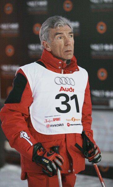 Телеведущий Юрий Николаев в&nbsp;парке «Яхрома», где состоялась знаменитая гонка Audi Stars Cup, 2008&nbsp;год