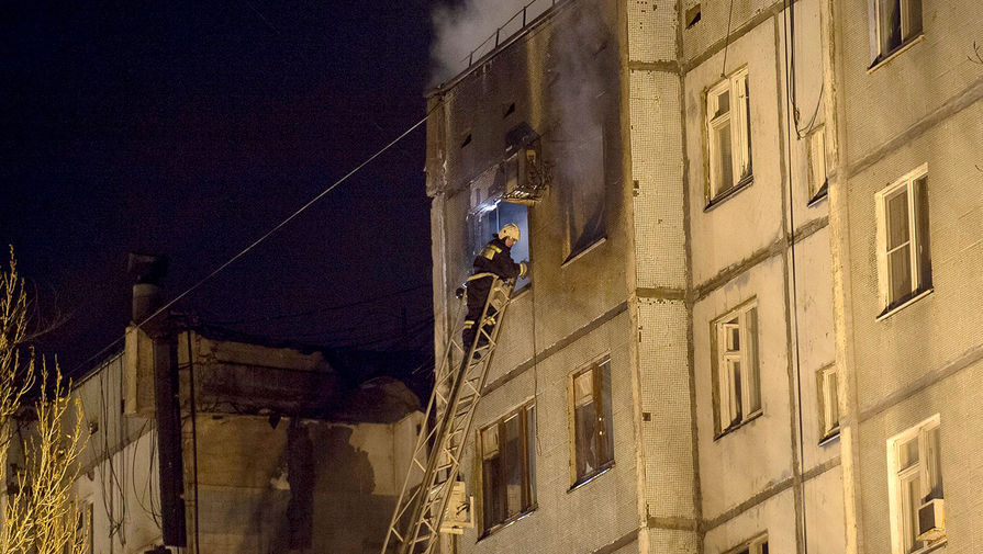 На&nbsp;месте взрыва в&nbsp;многоквартирном жилом доме по&nbsp;улице Космонавтов в&nbsp;Волгограде
