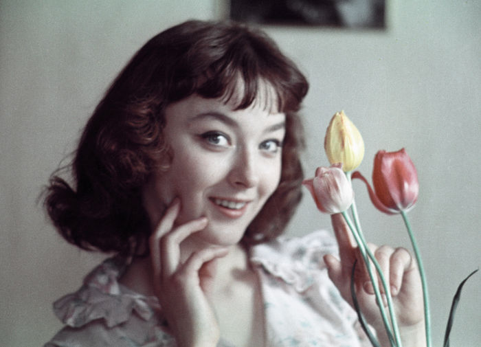 9062 01.05.1962 Актриса Анастасия Вертинская. Александр Гладштейн / РИА Новости