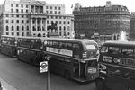 Вид на&nbsp;Трафальгарскую площадь в&nbsp;центре Лондона, начало 60-х годов