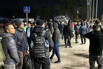 Ситуация на территории железнодорожного вокзала в Уральске, Казахстан, 27 сентября 2022 года