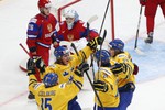 В первом периоде шведы доминировали