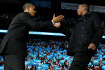 Бывший президент США Барак Обама и рэпер Jay-Z, 2012 год