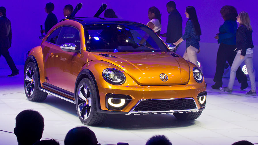 Концепт Volkswagen Beetle Dune на&nbsp;международном автосалоне в&nbsp;Детройте, 2014&nbsp;год