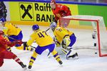 Вратарь сборной Швеции Андерс Нильссон.