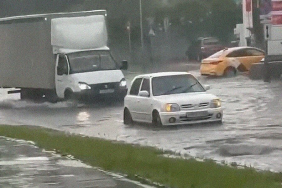 Последствия сильного дождя в&nbsp;Москве, 25&nbsp;июля 2022&nbsp;года