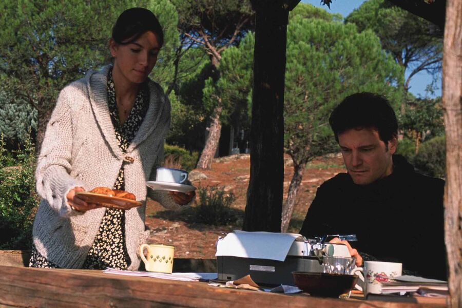 <b>&laquo;Реальная любовь&raquo; (2003)</b>
<br><br>
Ферт в&nbsp;&laquo;Реальной любви&raquo; сыграл писателя Джейми, который узнает, что девушка изменяют ему с&nbsp;его братом, &mdash; и уезжает во Францию, где находит себе невесту.