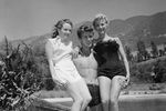 Клинт Иствуд с однокурсницами, 1955 год