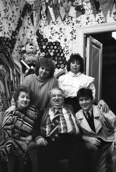 Анатолий Тарасов в&nbsp;кругу семьи, 1987&nbsp;год
