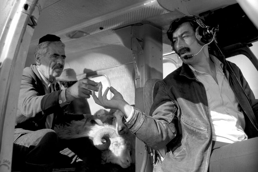 <b>&laquo;Мимино&raquo; (1977)</b>
<br><br>
При&nbsp;создании &laquo;Мимино&raquo;, лауреата ММКФ, Данелия вдохновлялся Ремарком, а именно &mdash; его &laquo;Тремя товарищами&raquo;; в&nbsp;своем проекте кинематографист хотел создать такой же &laquo;внутренний пасоф&raquo;, приправленный «атмосферой бескорыстного человеческого братства». Комедийная драма о&nbsp;провинциальном пилоте Валико Мизандари разошлась на&nbsp;крылатые фразы, а сам центральный персонаж подарил имя множеству заведений &mdash; ресторанов, кафе, баров и магазинов. В&nbsp;2011 году в&nbsp;Дилижане был установлен памятник главным героям ленты авторства Зураба Церетели.
