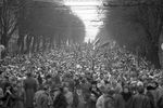 Митинг во время январских событий в Вильнюсе, 13 января 1991 года