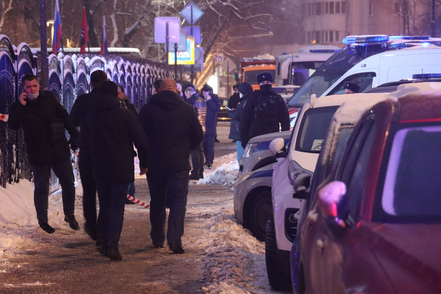 У&nbsp;МФЦ &laquo;Рязанский&raquo; на&nbsp;юго-востоке Москвы, где произошла стрельба, 7&nbsp;декабря 2021&nbsp;года