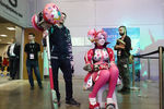 Во время выставки «Игромир» и фестиваля Comic Con Russia в Москве, 3 октября 2019 года