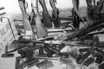 Оружие, изъятое у населения Вильнюса, 13 января 1991 года