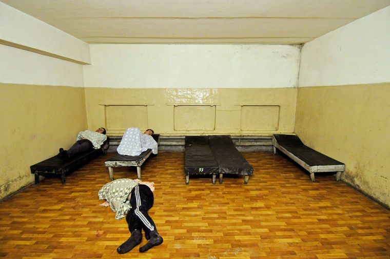 В городском медицинском вытрезвителе в Великом Новгороде, 2008 год