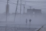 Скорость ветра достигала 35 метров в секунду.