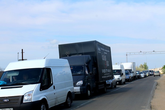 Пробка в сторону Крыма