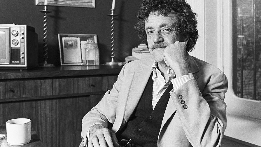Писатель Курт Воннегут в Нью-Йорке, 1979 год