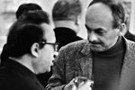 Булат Окуджава в Центральном доме литераторов в Москве, 1978 год