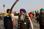 Во время протеста фермеров в&nbsp;Нью-Дели, 26&nbsp;января 2021&nbsp;года