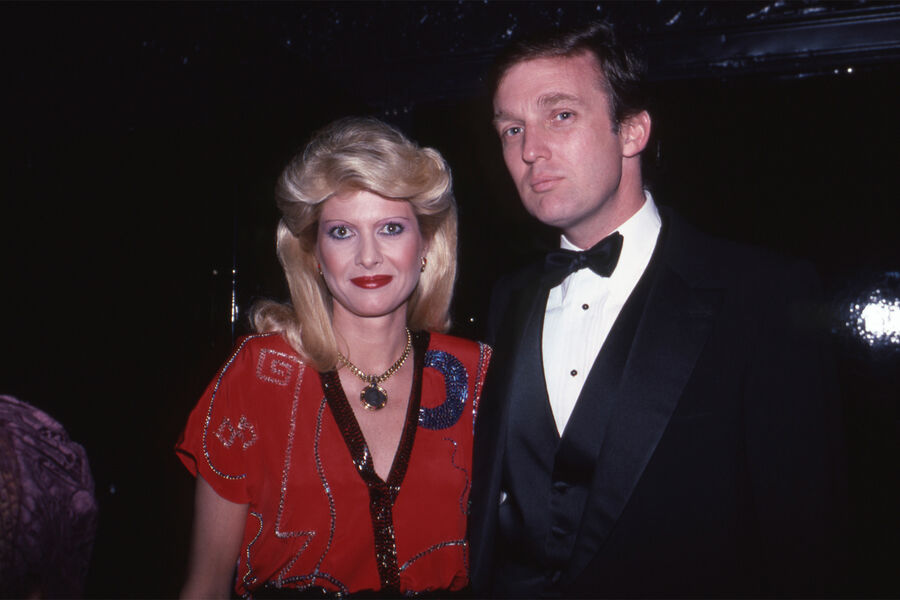 Ивана Трамп и Дональд Трамп в&nbsp;Нью-Йорке, 1982&nbsp;год