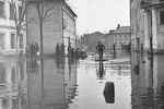 Во время наводнения в Москве, апрель 1908 года