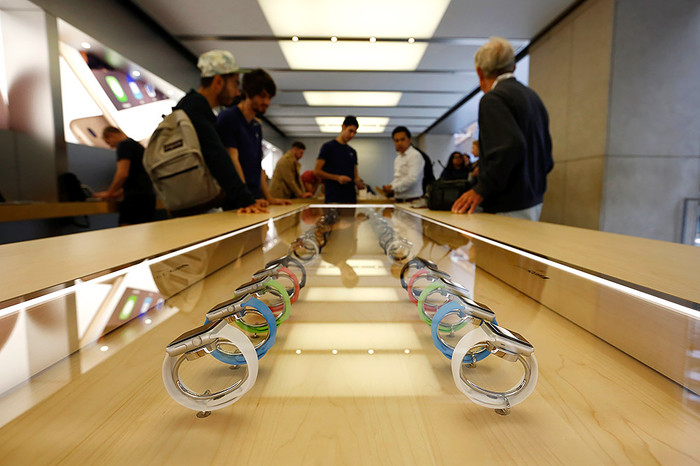 Начало продаж часов Apple Watch в Сиднее, Австралия