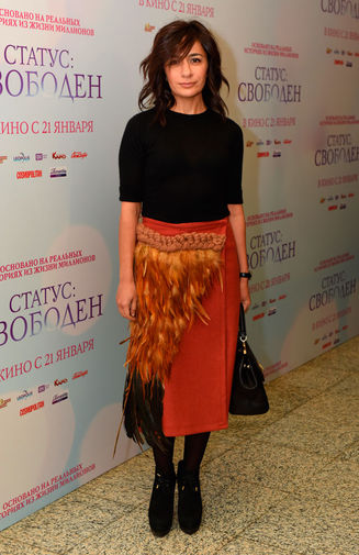 Режиссер, сценарист Анна Меликян на премьере фильма «Статус: свободен» в Москве