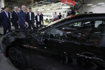 Мэр Москвы Сергей Собянин у автомобиля «Москвич-6»