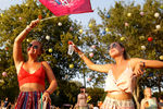 Посетители фестиваля Sziget в Будапеште, 11 августа 2017 года