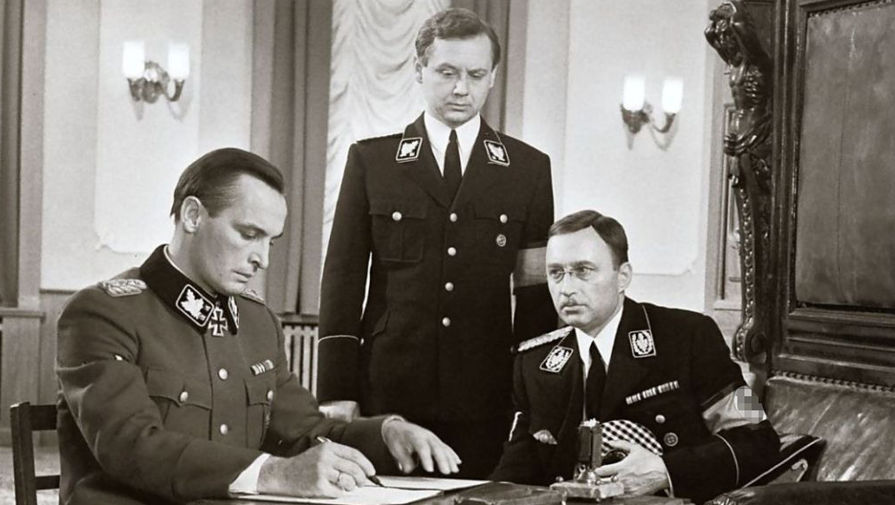 Кадр из сериала «Семнадцать мгновений весны» (1973)