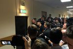 Перед началом заседания по делу Анны Павликовой в Дорогомиловском суде города Москвы, 16 августа 2018 года