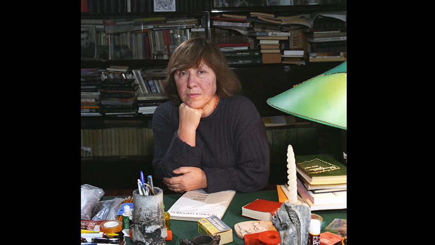 Белорусская писательница Светлана Алексиевич, 1996&nbsp;год