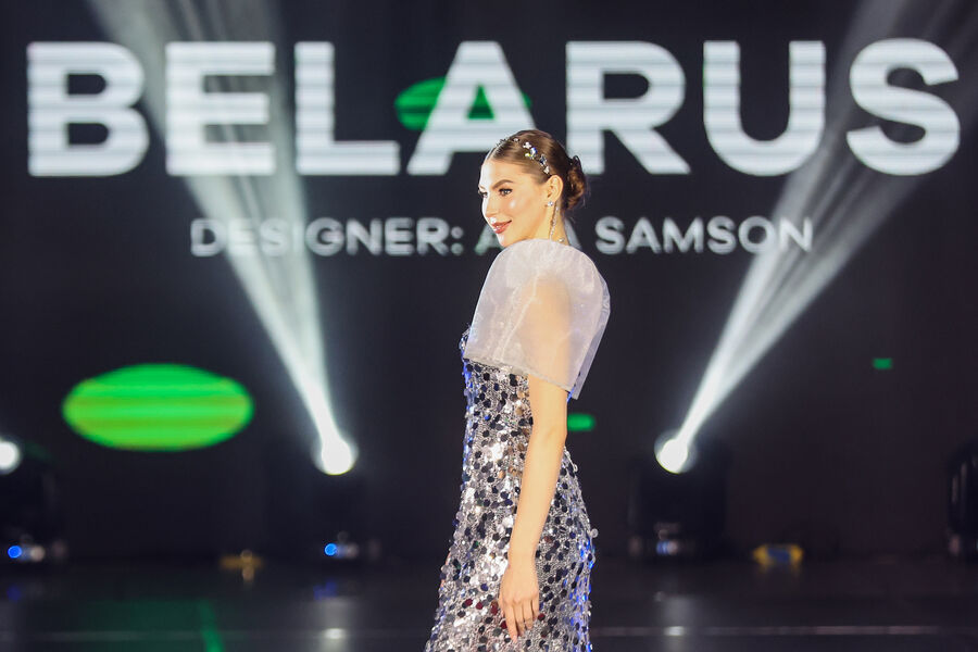 Участница конкурса «Мисс Земля-2025» из&nbsp;Белоруссии Елизавета Могер, Параньяк, Филиппины, 5&nbsp;ноября 2025&nbsp;года