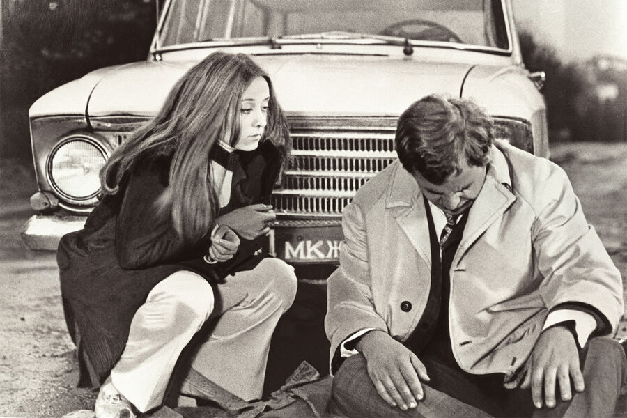 Кадр из&nbsp;фильма &laquo;Белорусский вокзал&raquo; (1970)